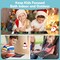 2 Pieces LCD Writing Tablet, 8.5 Inch Colorful Doodle Board Drawing Tablet for Kids, Kids Travel Games Activity Learning Toys Birthday Gifts for 3 4 5 6 Year Old Boys and Girls Toddlers